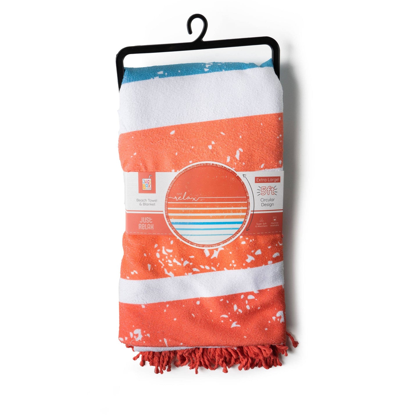 Juice Box 60" Round Beach Towels Assortment