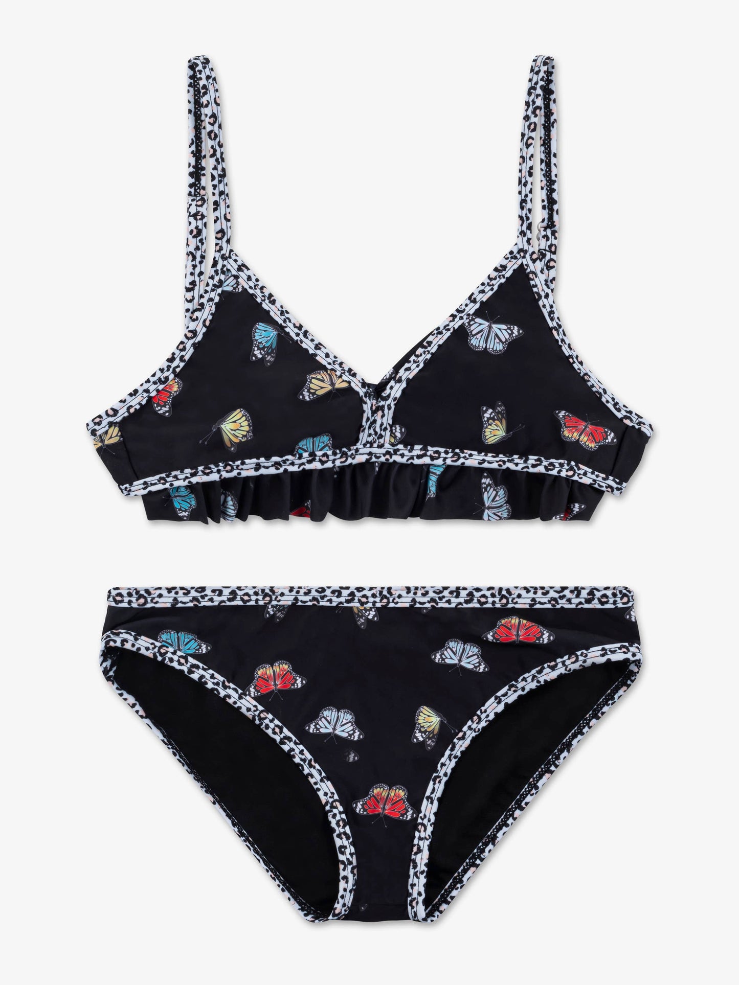Teen Ruffle trim bikini