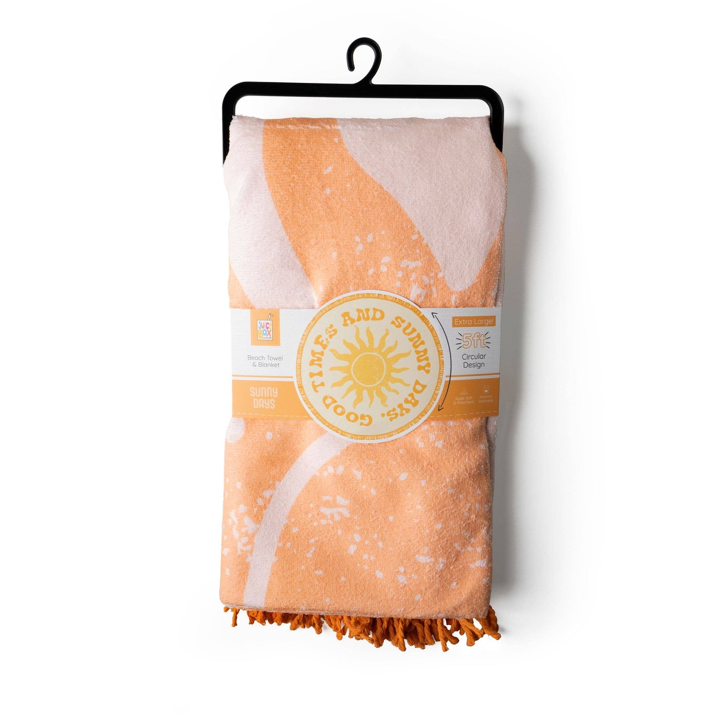 Juice Box 60" Round Beach Towels Assortment
