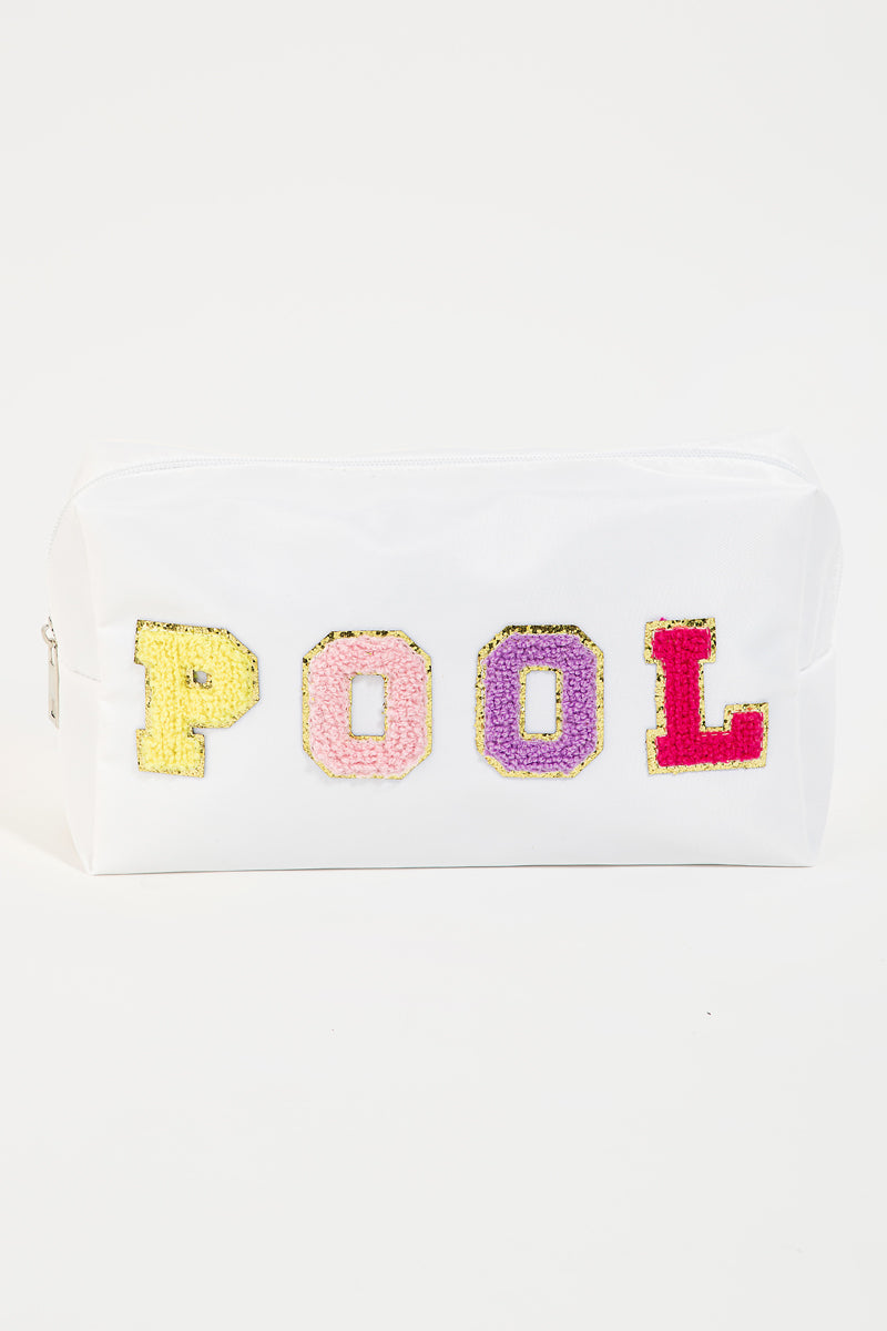 Pool Print Travel Cosmetic Bag
