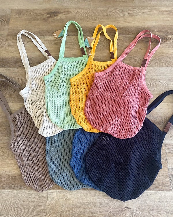 Sand Cloud Net Market Bag- Various Colors