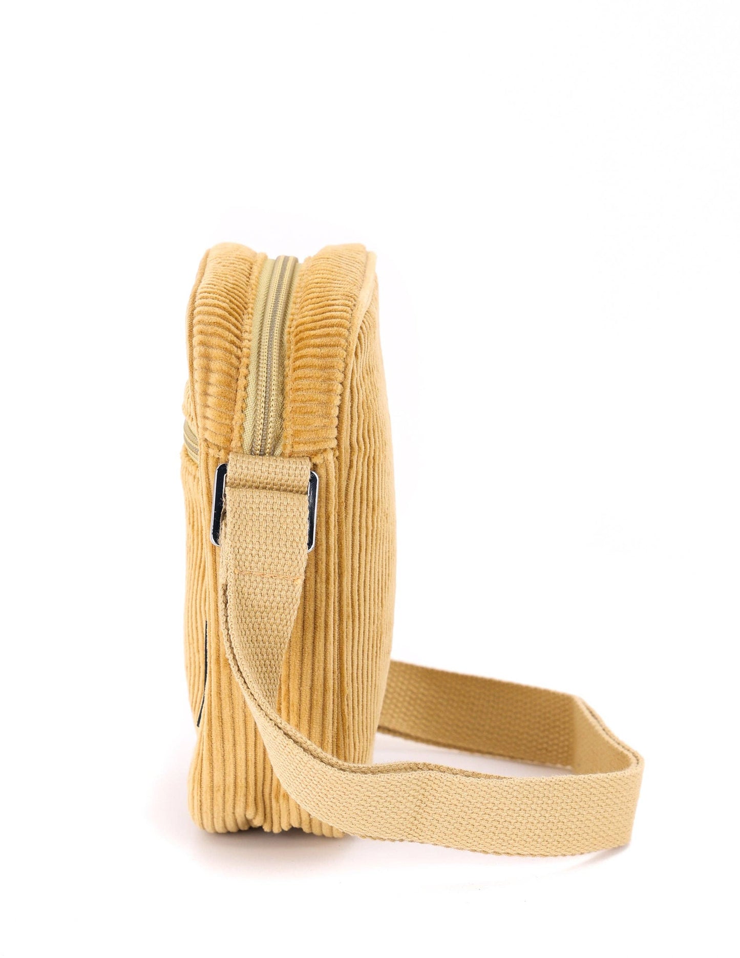 Mini Brick Bag-Corduroy Tan