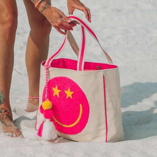 Happy Face Tote Bag