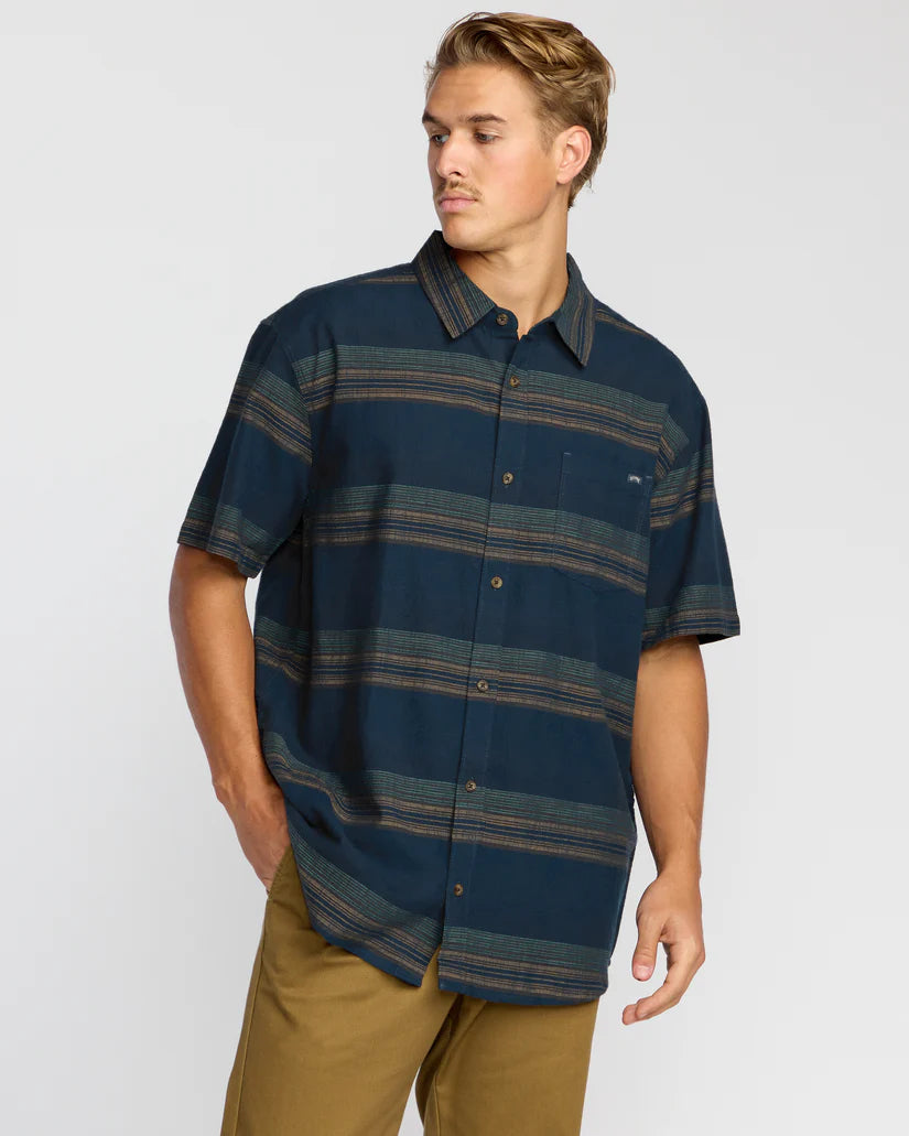 Billabong All Day Stripe Short Sleeve