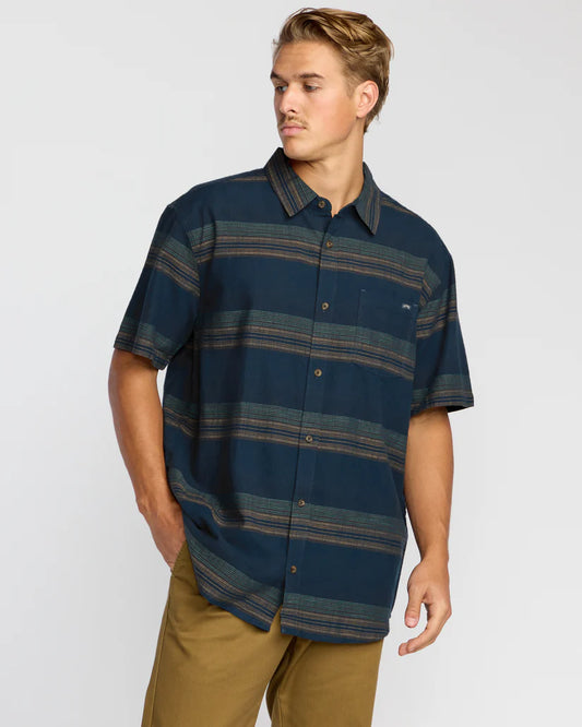 Billabong All Day Stripe Short Sleeve