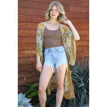 Beach Days Kimono