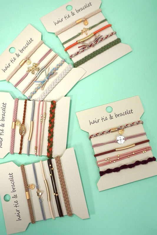 Boho Bracelet Hair Ties