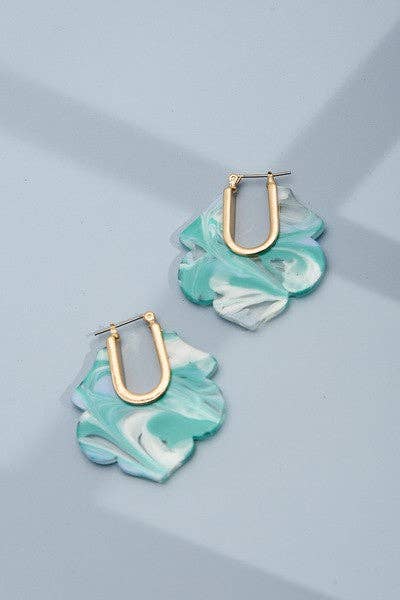 Swirl Acrylic Hoop