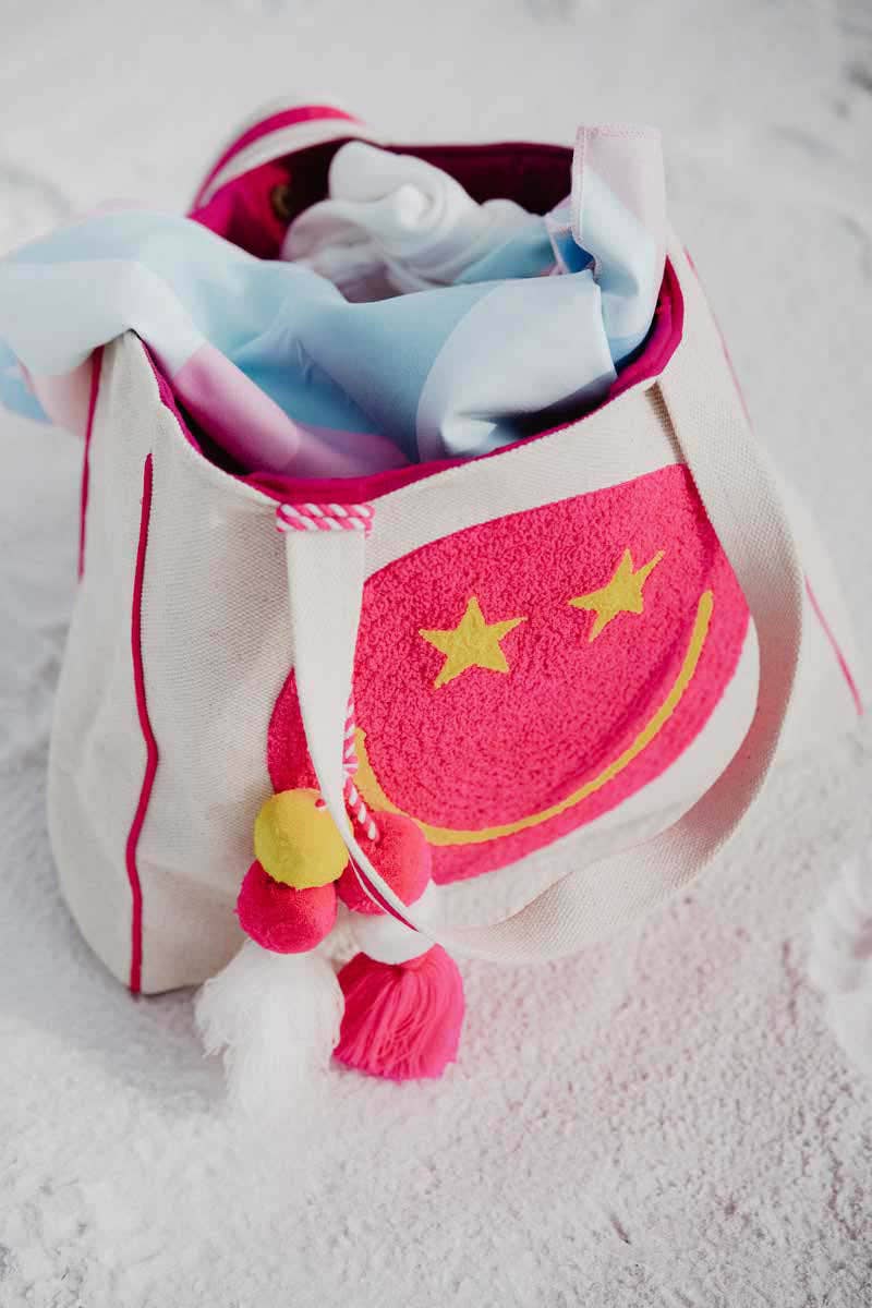 Happy Face Tote Bag