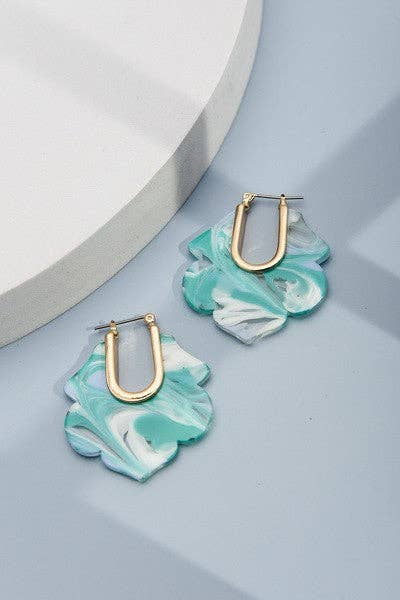 Swirl Acrylic Hoop