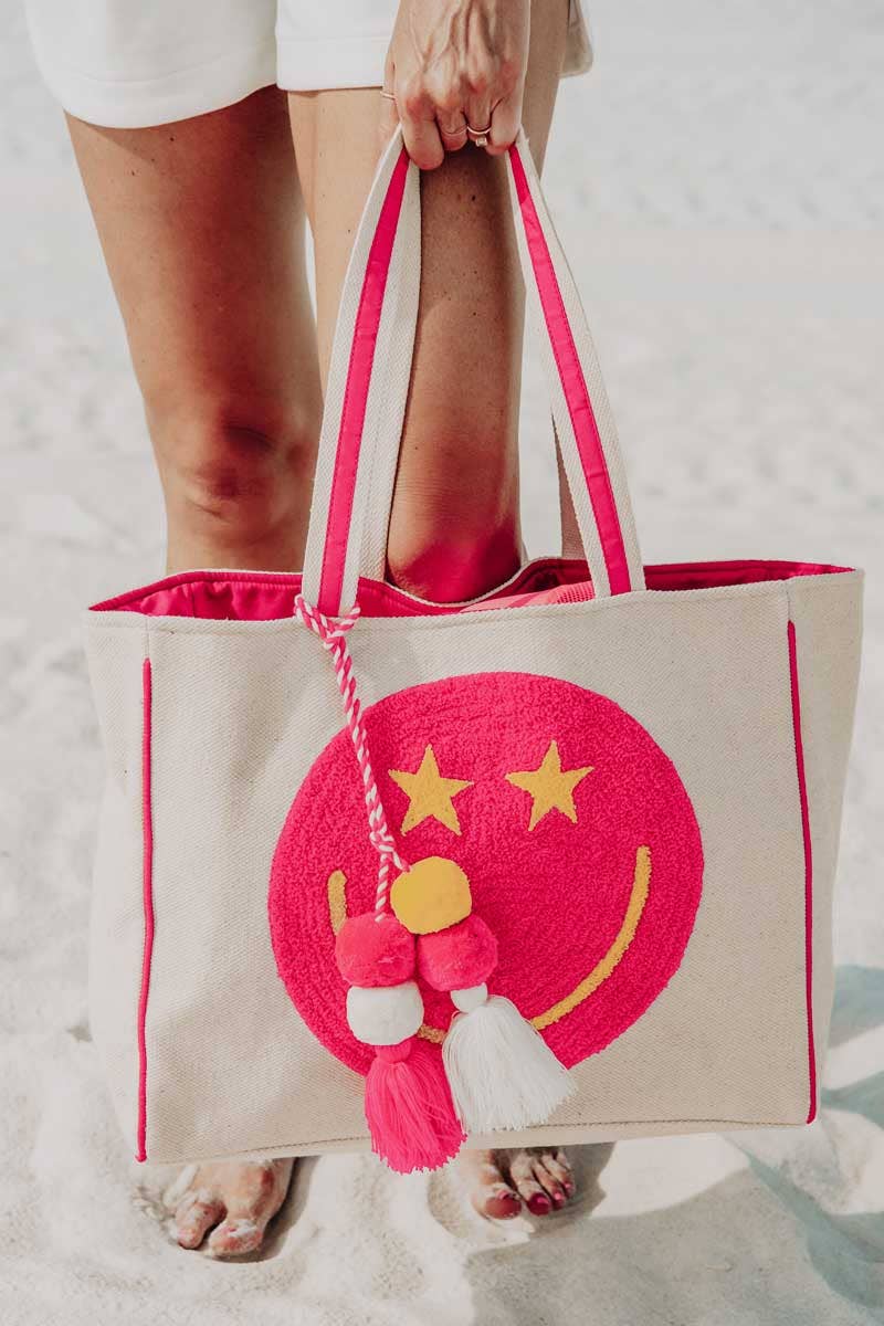Happy Face Tote Bag