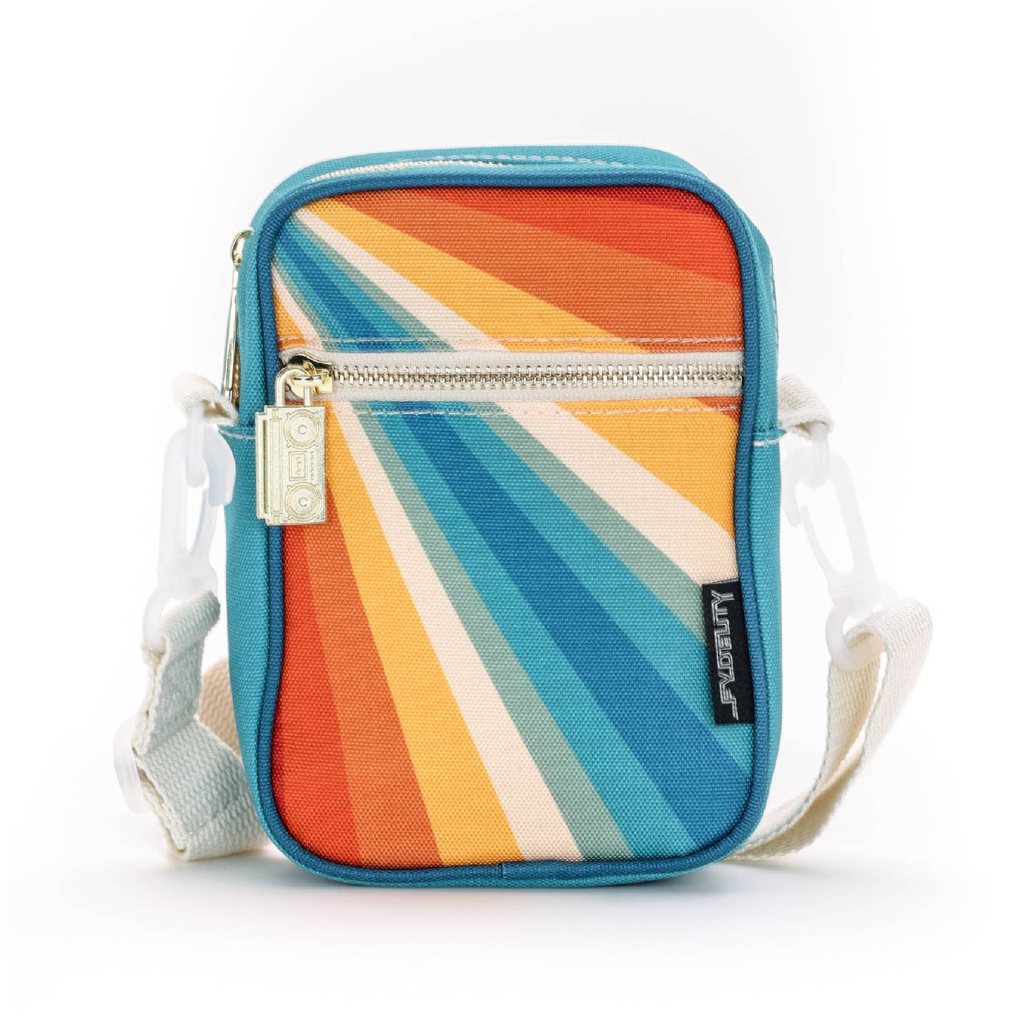 Mini Brick Bag- Retro Rainbow