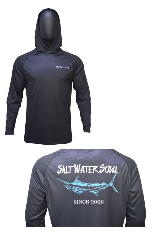 SaltWaterSoul Hooded Performance Shirt
