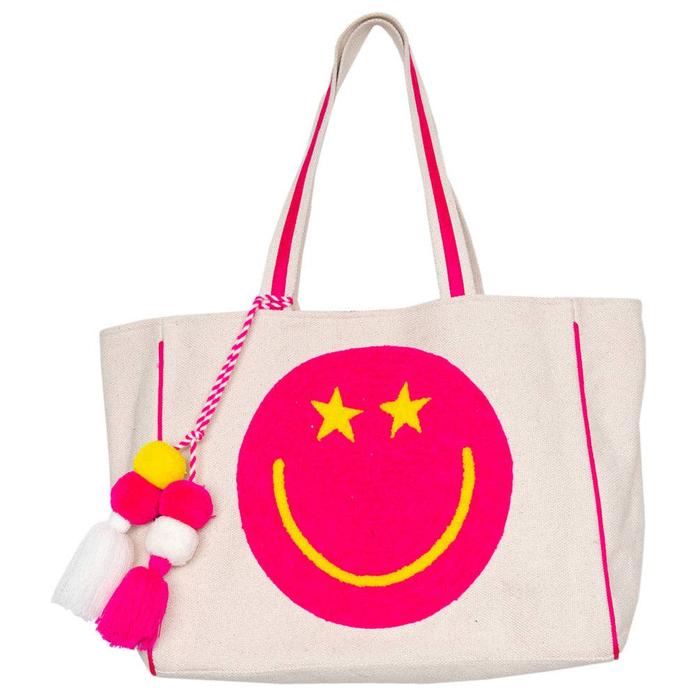 Happy Face Tote Bag
