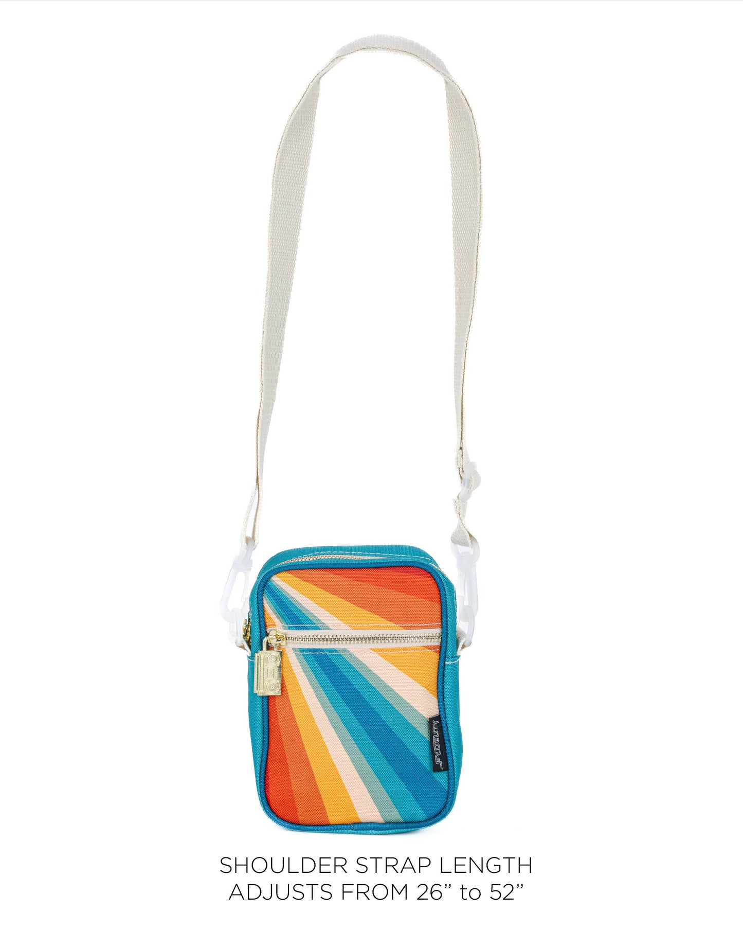 Mini Brick Bag- Retro Rainbow