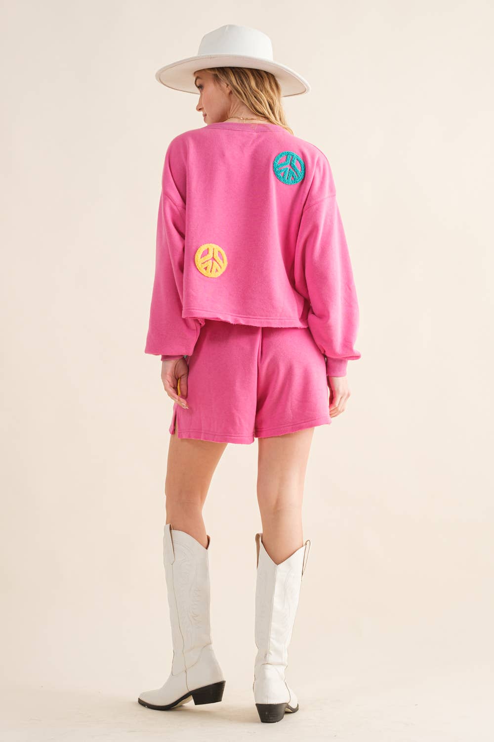 Peace Out Pink 2pc Set