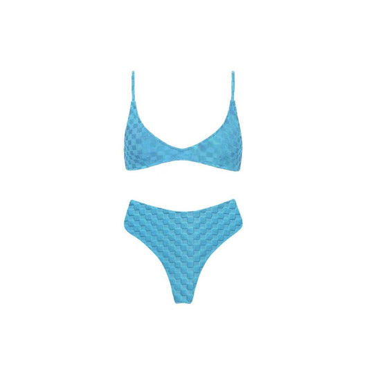 Terry Checker Bikini Set